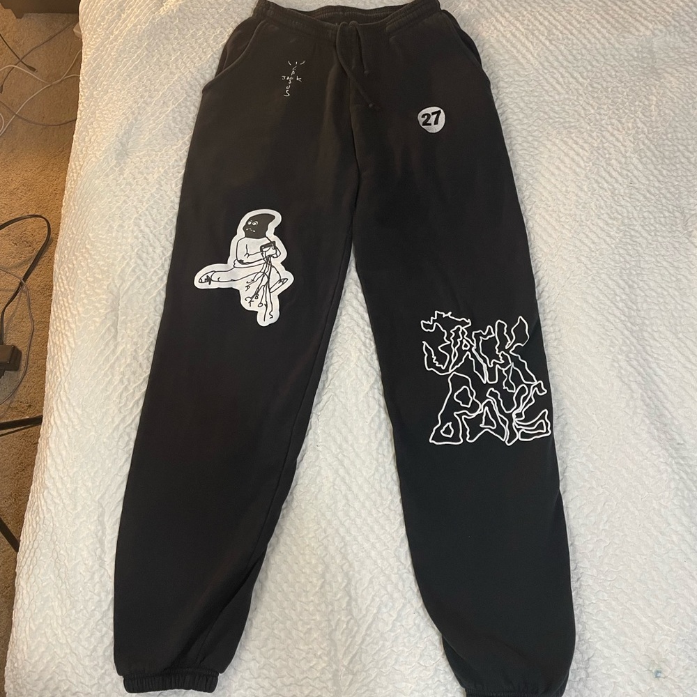 Cactus Jack Travis Scott Cracked Sweatpants